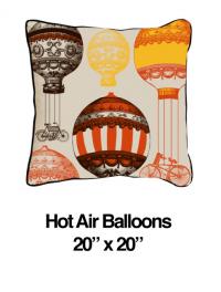 Hot Air Balloon Orange Oatmeal